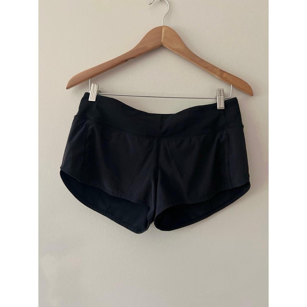 Lululemon Speed Up Shorts Black Size 6